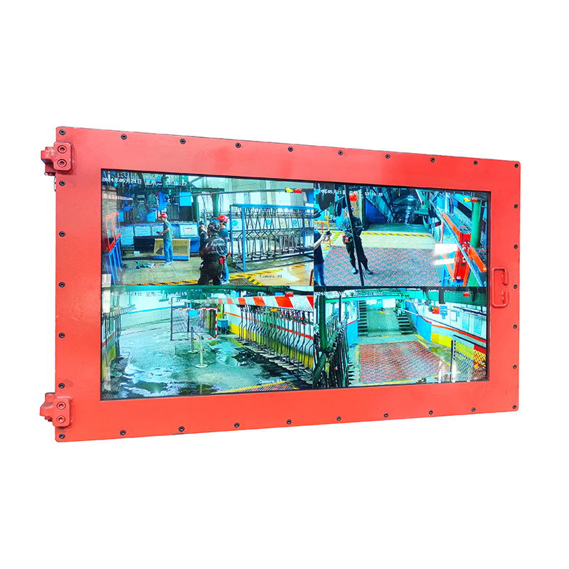 Взрывозащищенный и искробезопасный дисплей для шахт.2